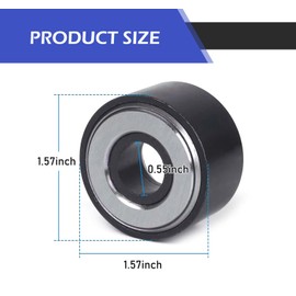 Ferianl Wheel Stud Installer Tool, Universal Tire Stud Tool, 22800 Car Lug Stud Installer Tool, M12X1.5, M12X1.25, M14X1.5, with 3/4" Hex Wheel Lug Nuts