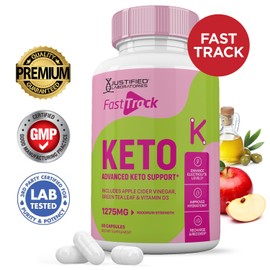 Fast Track Keto ACV Pills 1275MG Keto Support Blend Capsule Alternative to Fasttrack Keto ACV Gummies Formulated with Apple Cider Vinegar Extra Virgin Olive Oil Powder Green Tea Leaf 60 Capsules
