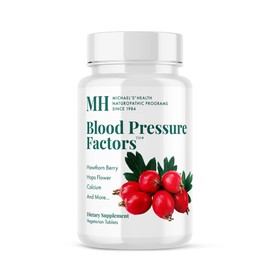 MICHAEL'S MICHAEL'S Health Naturopathic Programs Blood Pressure Factors - 90 Vegetarian Tablets - Provides Fluid Balance Support - Kosher - 30 Servings