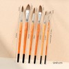 Sable Watercolour Brushes Set-Artist Paint Brushes 6PCS Professional Kolinsky Paint