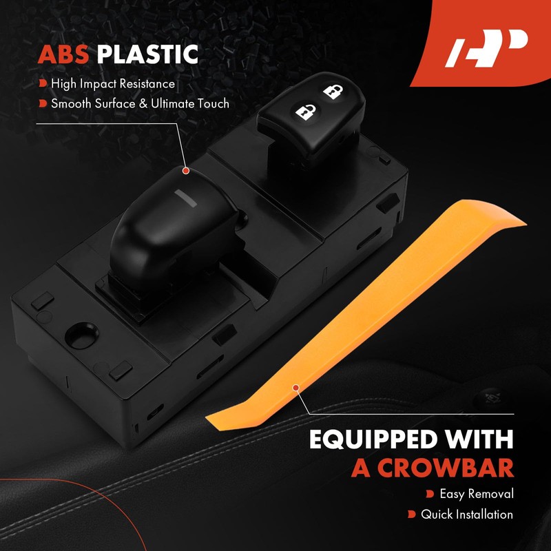 A-Premium Power Window Switch Compatible with Nissan Rogue 2014-2019, Sentra