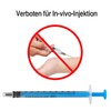 1 ml Small Syringe Sterile, Pack of 40 Plastic Syringes