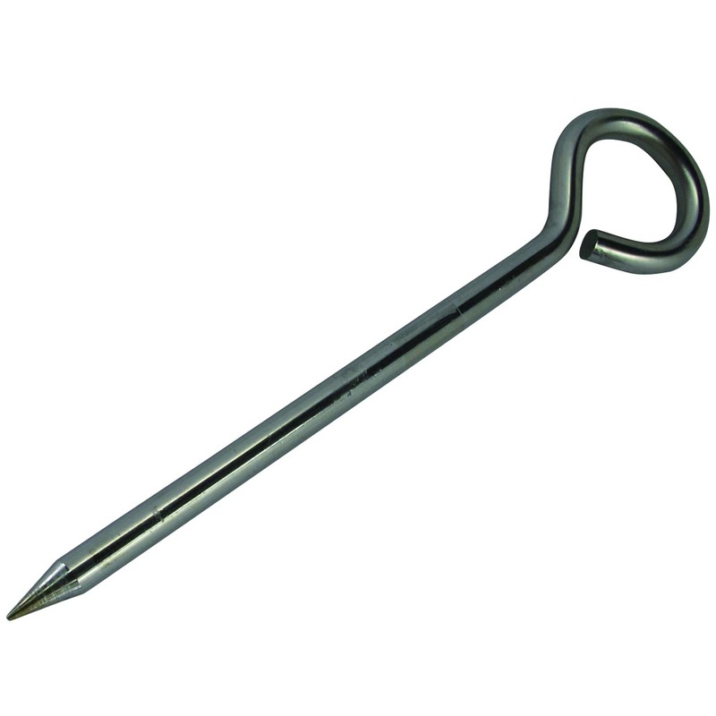 Stainless Steel Rope Peg, Round, sliver