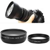 49MM 0.45X Wide Angle Macro Lens,Aluminum Alloy 49MM 0.45X Wide