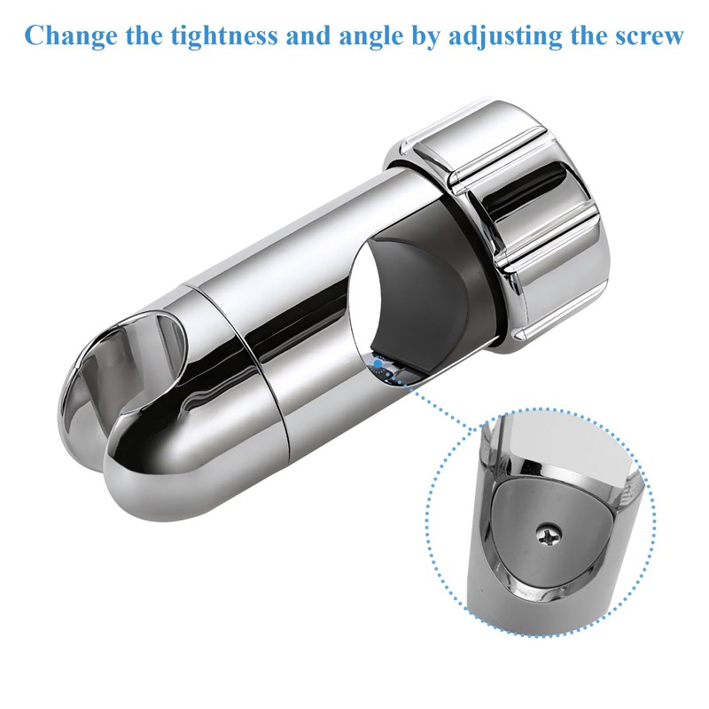 KTHZI 28-32mm Shower Head Holder Bracket Replacement, Universal Adjustable Bathroom