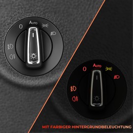 GEAREVER Headlight Switch with Light Sensor Module for VW Golf 4 Bora Jetta Passat Polo Headlight Control Switch Automatic Light Switch Lamp Switch 1C0941531A 3BD941531 5ND941431A