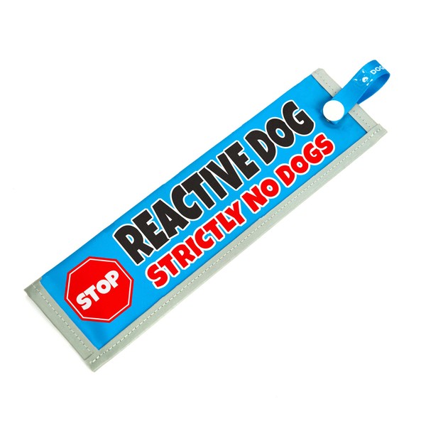 dogkit Reactive Dog Strictly No Dogs Space Awareness Sleeve for