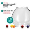 Gumball Machine Acrylic "SHATTERPROOF" Replacement Bowl Ball for 15inch Gumball