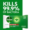 Dettol 2 in 1 Antibacterial Wipes, Hand And Surface On