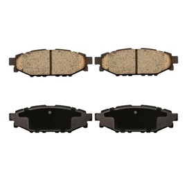 KAX D1114 Brake Pads Rear Ceramic Brake Pads Fits for Forester 2009-2018, Crosstrek 2016-2023, Impreza 2008-2023, Outback 2005-2014, Legacy 2005-2014, XV Crosstrek 2013-2015, WRX 2015-2021, 4pcs