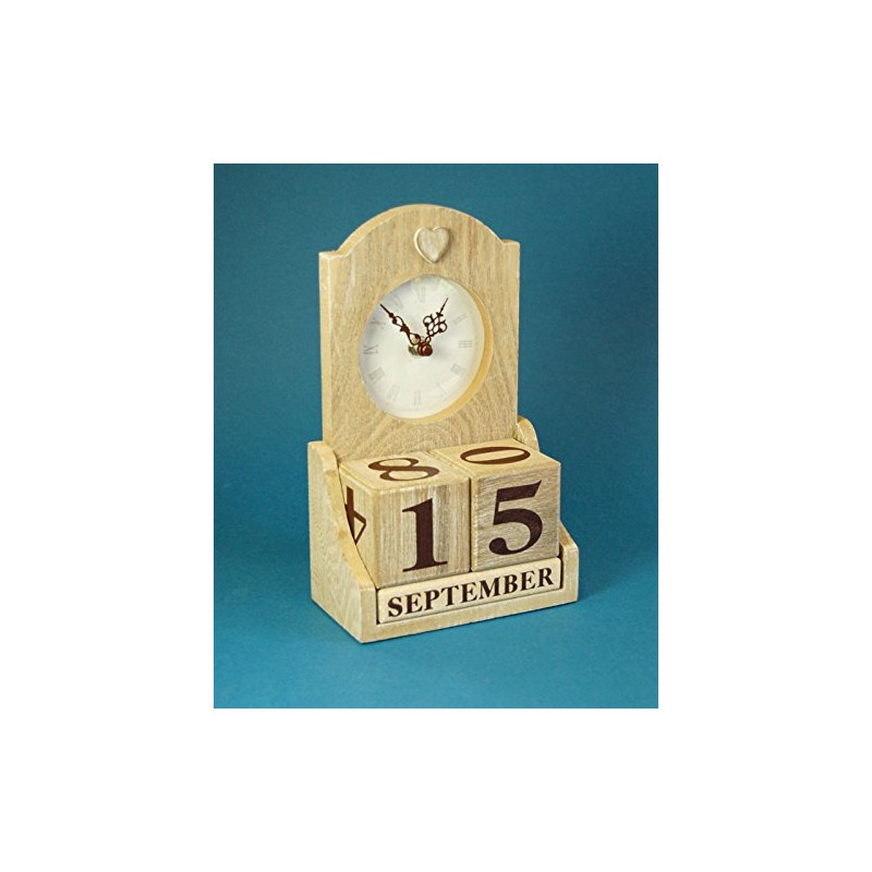 Freestanding Clock with Perpetual Calendar