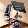 Stress-Relief Metal Phone Stand with 360° Rotation Accessories Mobile -