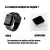 Veraly Correa Goma Tacto Reloj Inteligente Smartwatch 38/40/42/44mm