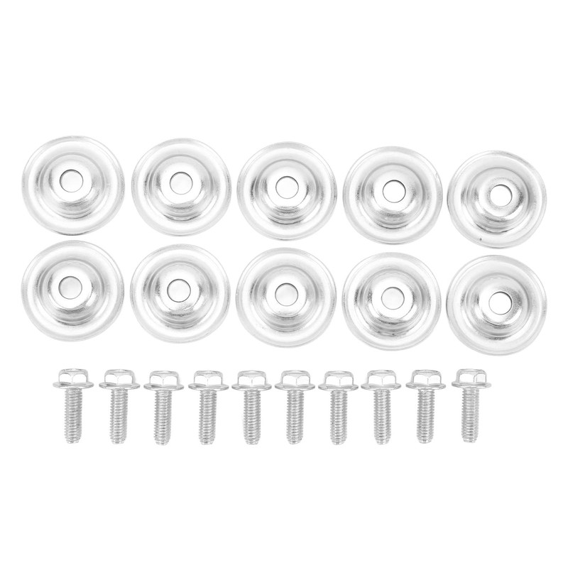 20pcs UTV Skid Plate WasherSet Rugged Metal Replacement for Polaris