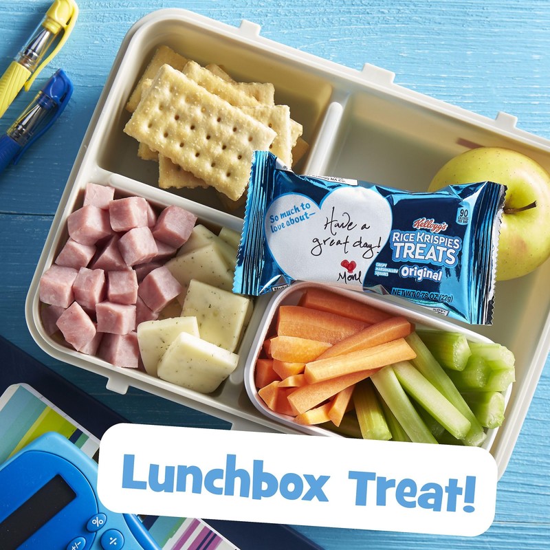 Rice Krispies Treats Marshmallow Snack Bars, Lunch Snacks, Original, 26oz