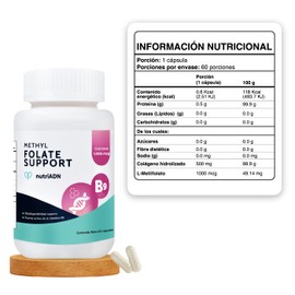 Methyl Folate Support by nutriADN (Metilfolato)