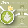 More Nutrition Iced Matcha Latte - High Protein & Low