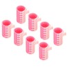 Rodillos de plástico para el cabello Resistente al calor Rizador