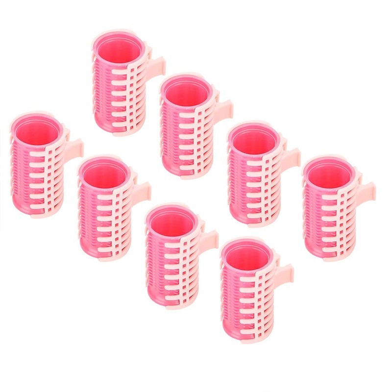 Rodillos de plástico para el cabello Resistente al calor Rizador