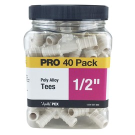 Apollo Valves PXPAT1240JR PEX Barb Plug, Plastic