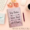 WFSM Inspirational Notebook - Pink Motivational Journal, Motivational Notebook, Positive