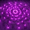 Halloween Spider Web LED Light for Party Décor – Purple