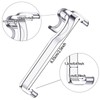 2.5 Inch Valance Clips Window Blind Clips Hidden Channel Clear