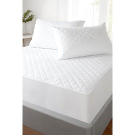 Rapport Home Quilted Pair Pillow Protector Pillow Protectors With Zipper Closure