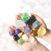 Amethyst Healing Crystal Stones, 1.25-2.0" Large Reiki Healing Gemstones Natural