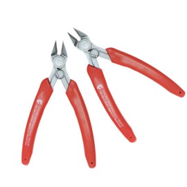 Operitacx 2pcs Stainless Steel Cutter Clamp Multi Purpose Sharp Nose Pliers for Wire Stripping Auto Repair DIY Projects and Woodworking Tools