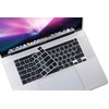 XSKN Arabic/English Bilingual Black Silicone Keyboard Cover Skin for Touch