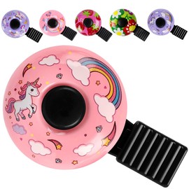 Children's Bicycle Bell for Children Girls Boys Adults 120 dB Mini Loud Bicycle Bell for Bicycle, Scooter, Tricycle, Children's Bike, Children's Bike, Mountain Bike - Bicycle Accessories