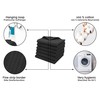 ZOLLNER Set of 6 Guest Towels 40 x 60 cm