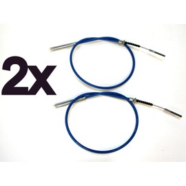 Knott Nirosta HL1150 GL1310 Hydraulic Brake Cable Brake Trailer 980055.02 98005502 2X Brake Cable