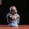 Small Sweet Buddha Statue, Monk Figurine, Creative Baby, Handcrafted, Dolls,