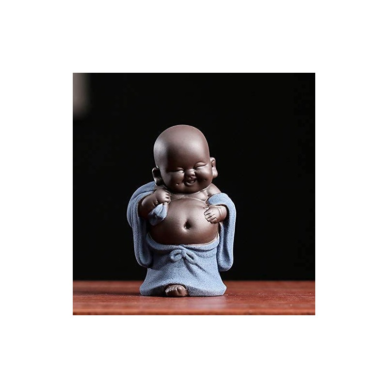 Small Sweet Buddha Statue, Monk Figurine, Creative Baby, Handcrafted, Dolls,