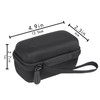 Canon PowerShot Zoom Digital Camera Storage Case - Aenllosi, Black,