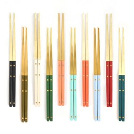 (All-round) Bogen Santier Cutlery Gold Chopsticks / (올라운드)보겐 쌍띠에 커트러리 골드 젓가락
