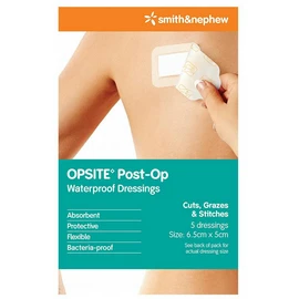 Opsite Post-Op 6.5cm x 5cm 5 Pack