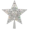 LED Lighted Battery Operated Color Changing Jeweled Star Christmas Tree