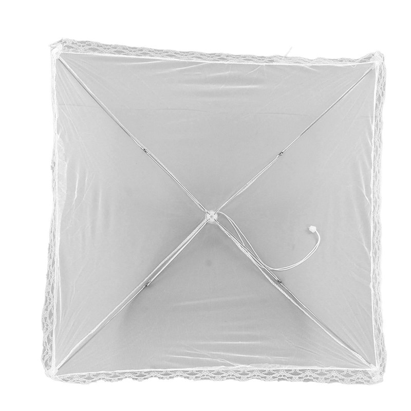 5pcs Food Covers Collapsible Washable Reusable Portable Net Screen Mesh