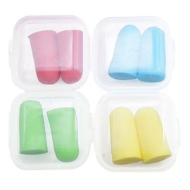 Daycount® 20 Pack Memory Foam Earplugs with Case, Soft Foam Quiet Keeping Ear Plugs for Sleeping, Loud Events, Snoring, Studying, Traveling Assorted Color