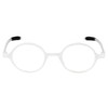 prtcslwd Round Reading Glasses for Women Men Retro Blue Light