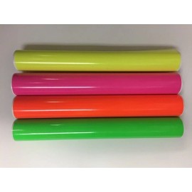 Intersolar® 1 Roll Fluorescent Vinyl Pink  24" x 1 Feet  Free Shipping Total  9.99