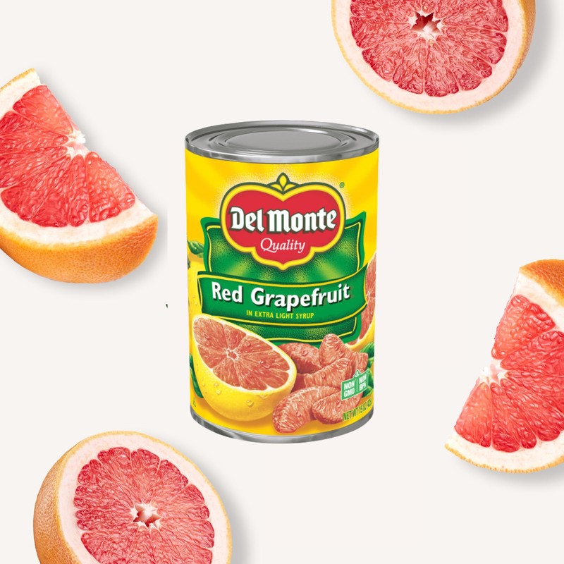 Del Monte Red Grapefruit Sections in Light Syrup, 15 oz.