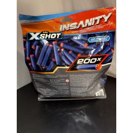 ZURU 200 Count - Zuru X shot Insanity Darts - compatible with all major brands