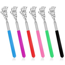 6 Stück Rückenkratzer, Kratzhand Rückenkratzer, Rückenkratzer Teleskop, Kratzhand, Back Scratcher, Rückenkratzer Testsieger, Ruckenkratzerhand, Rücken Kratzer, Rücken Kraulen