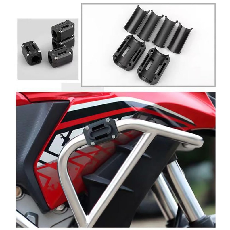 MYLCHBDJ Engine Guard Bumper Guard Block Universal Motorcycle Bumper Decorative