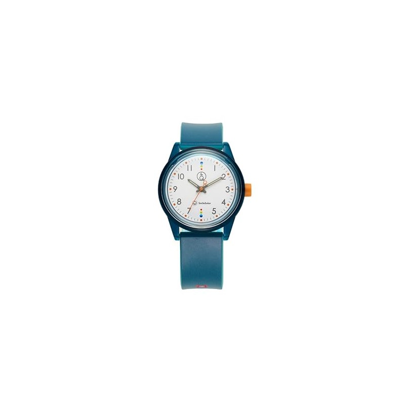 Citizen Q&Q R02A-002VK Analog Wristwatch, Smile Solar, Matching Style, Waterproof,