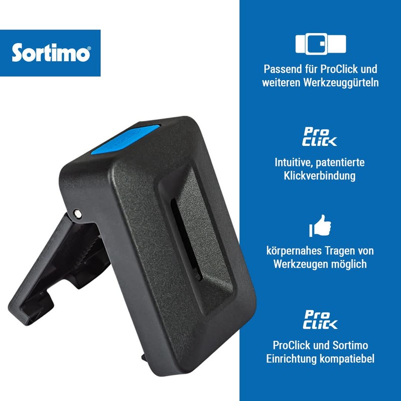 Sortimo ProClick Holder - Universal Tool Holder for ProClick Bags
